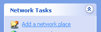 Add a network place Add a network place