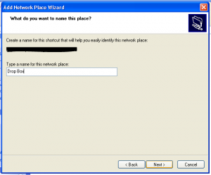 Choose the folder's name Choose the folder's name