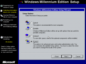 Customisation is as good as Windows 3.1 and has about the same stuff too