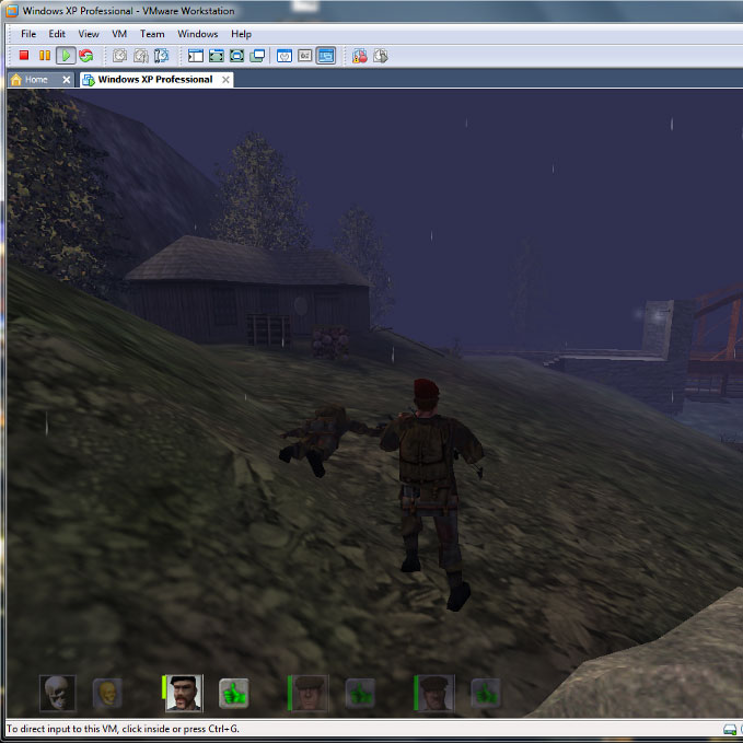 Hidden & Dangerous Deluxe in VMWare