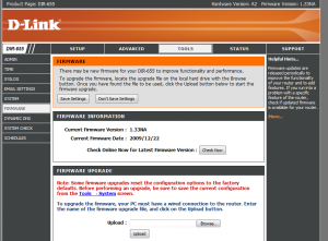 D-link DIR-655 Downgrade 1