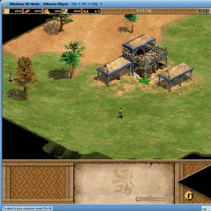 Age Of Empires 2 in VMWare