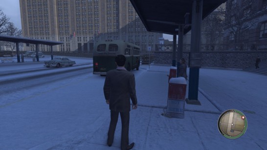 Mafia 2 Bus Stop