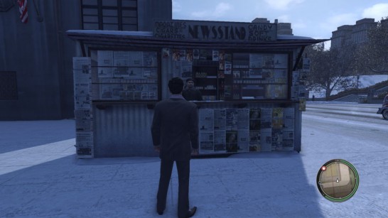 Mafia 2 News Stand